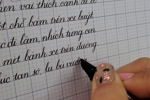 Cách luyện chữ đẹp đúng cách