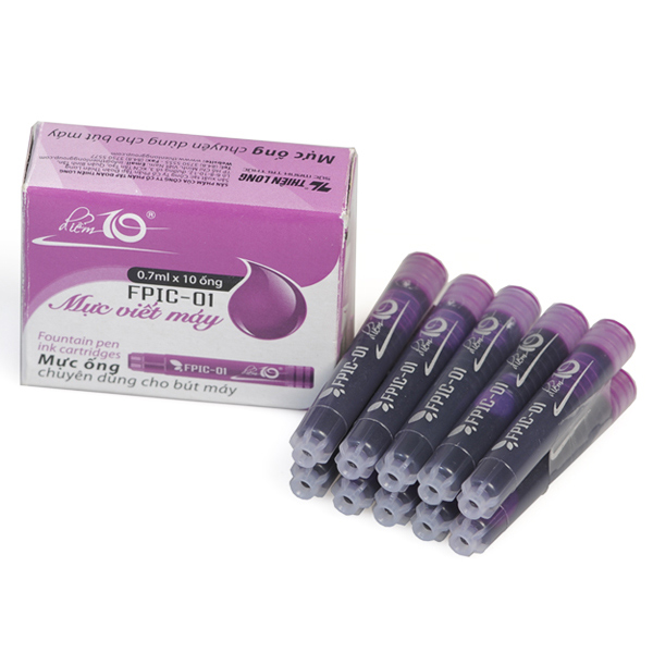 Điều cần biết về ống mực bút máy