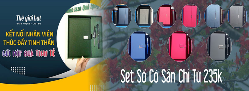 Quà tặng sổ bút ký Hải Phòng