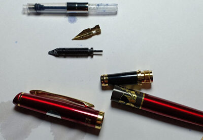 Mẹo rửa bút máy mới mua