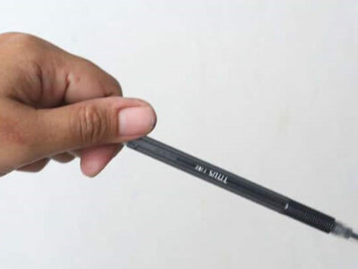 Cách làm bút bi ra mực đậm