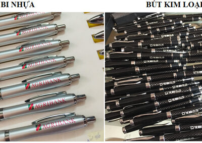 So sánh bút bi kim loại và bút bi nhựa