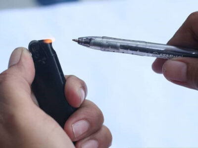 Cách làm bút bi ra mực đậm